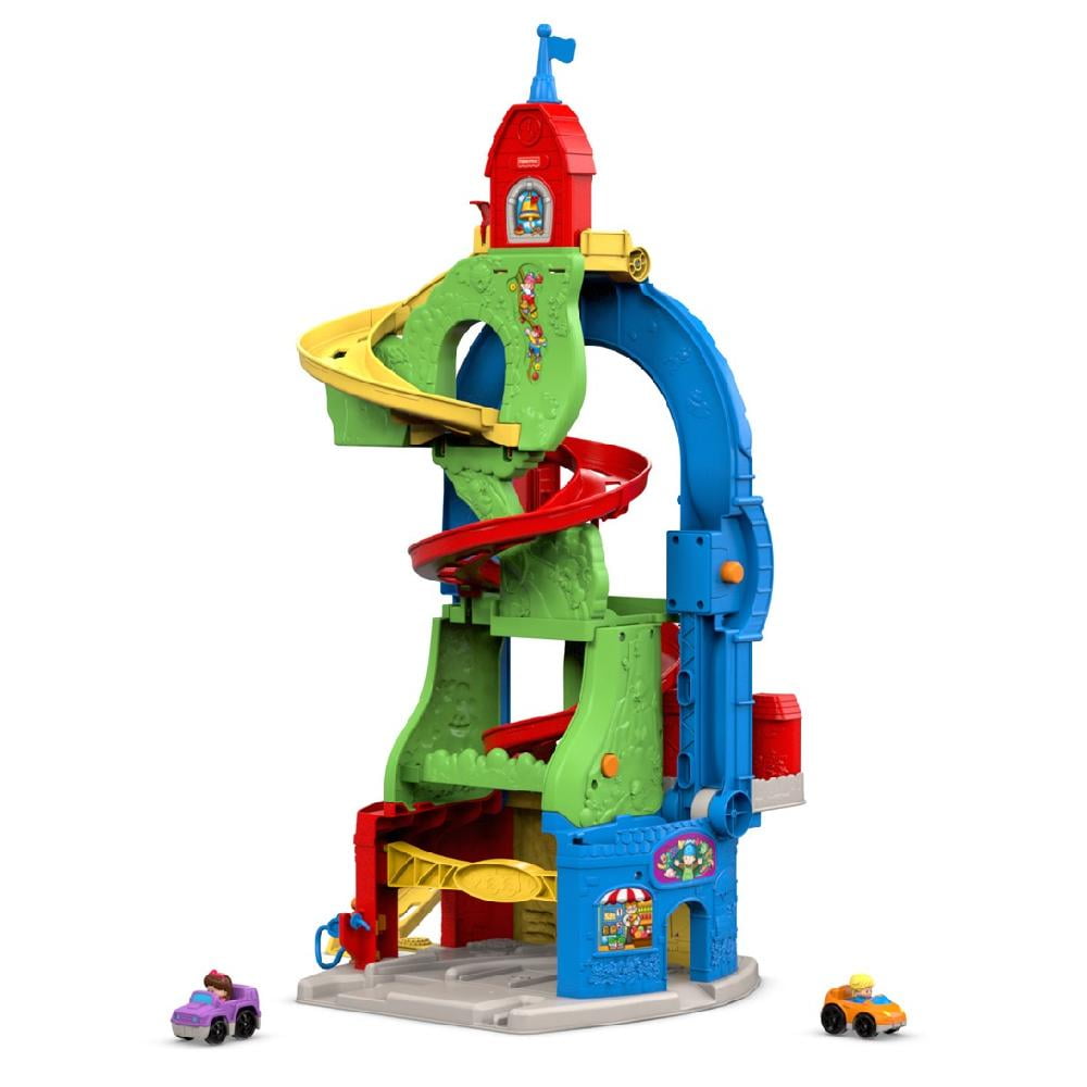 little people car tower