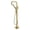 Brushed Gold, variant on sumerain Freestanding Bathtub Faucet with Hand Shower, Floor Mount Tub Faucet Brass Single Handle High Flow Chrome