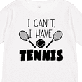 thumbnail image 4 of Inktastic I Can't, I Have Tennis Boys or Girls Long Sleeve Toddler T-Shirt, 4 of 5