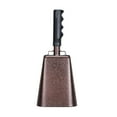 thumbnail image 1 of Cowbell Musical Instruments Hand Percussion Noisemaker Cow Bell Concert Football brown, 1 of 9