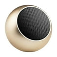 thumbnail image 1 of Miulika Portable Subwoofer Stereo Compact for Sports Travel Camping Gold, 1 of 7