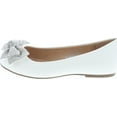 thumbnail image 2 of De Blossom Girl GIGI-1X Shimmer Bow Casual Slip On Prom Party Dress Ballet Flat Shoes, 2 of 7