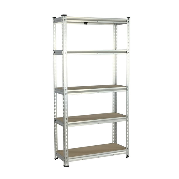 Muscle Rack 72" H x 36" W x 18" D 5Shelf HeavyDuty Aluminum Shelving