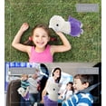 thumbnail image 4 of DolliBu Sparkle Purple Llama Stuffed Animal Plush for Girls & Boys 11.5 inch, 4 of 8