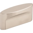 thumbnail image 5 of Top Knobs Tk74 Oval 2-1/4" Long Finger Cabinet Pull From The Sanctuary Collection - Nickel, 5 of 7