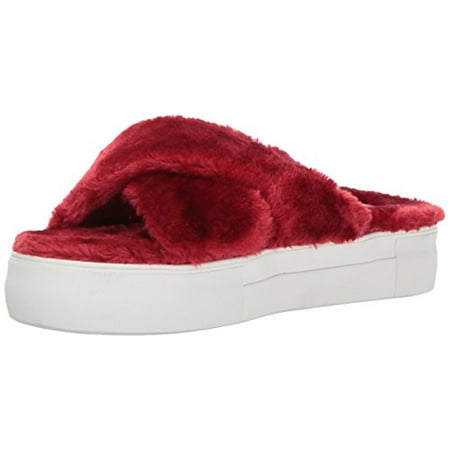 

JSlides Women s Adorablee Fashion Sneaker Red 7.5 M US