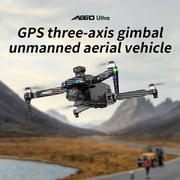 GPS RC Drone with 7.2 Display Remote, 4K Dual Cameras, 3-Axis Gimbal, 360° Obstacle Avoidance, 45Min Flight, Brushless Motor, Foldable Quadcopter, 2 Batteries & Carry Bag, Payload ≤1lb, Optical Flow