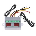 thumbnail image 3 of Intelligent Microcomputer Thermostat ZFX-ST3012 with Dual Control, 24V Operation, -50℃ to 110℃ Temperature Range, ±0.5℃ Accuracy, ABS Shell, High-Brightness Digital Display, Waterproof Thermal Probe, 3 of 5