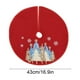 thumbnail image 3 of Falda para Árbol de Navidad, Falda para Árbol de Navidad con Copos de Nieve, Decoración Creativa para Árbol de Navidad, Delantal para Árbol de Navidad, 3 of 6