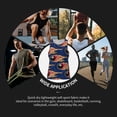 thumbnail image 7 of Pofeuu Bowling Ball And Flame Print Men's Workout Tank Tops Sleeveless Muscle Gym Shirt Quick Dry-, 7 of 7
