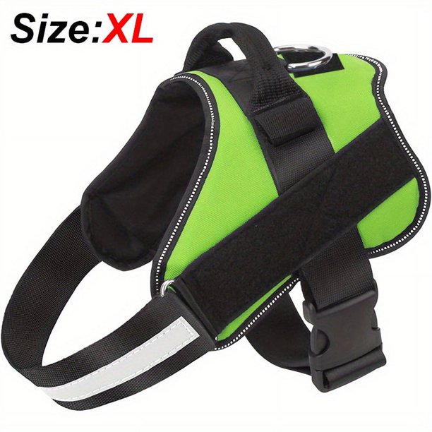 Keep Your Dog Safe and Comfortable with this Reflective No-Pull Dog Harness!