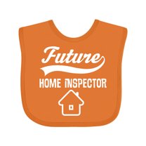 Inktastic Home Inspector Future Job Boys or Girls Baby Bib