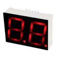 thumbnail image 3 of Unique Bargains Common Cathode 10 Pin 2 Bit 1.41 x 1.02 x 0.39 Inch 0.8' Red LED Display 2pcs, 3 of 6
