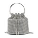 thumbnail image 1 of Bolso de cena, bolso de taladro, bolso de hombro con cadena de diamantes de moda de primavera, bolso de cubo inclinado, 1 of 1