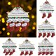 thumbnail image 2 of Adorno navideño personalizado para árbol de Navidad, para repisa de chimenea, para grupos familiares, 2021, colgante navideño, 2 of 5