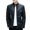 Black, variant on Vedolay Jackets for Men Thick Long Sleeve Blazer Jacket Loose Men Outerwear Coffee,L