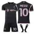 thumbnail image 1 of Major League Soccer Messi #10 Miami International Tröja Hemma Borta Vuxen Barn Fotbollströja Set Bäst Borta Adult XS (160-165cm) Adult XS (160-165cm), 1 of 3