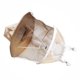 thumbnail image 4 of Sombrero de malla para apicultor Protector facial para apicultura al aire libre Sombrero de red Gorra protectora Accesorio para apicultor Yuarrent HA6431-00B, 4 of 6