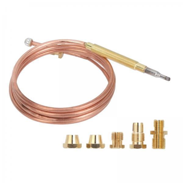 Termopar de gas,termopar termopar horno de alta temperatura,Juego de repuesto de termopar tipo K resistente al agua,parte térmica del calentador de termopar para horno de gas,válvulas de