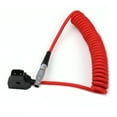 thumbnail image 2 of FGG 2Pin Male to D-tap Male Coiled Cable B Tap P-tap to 0B Connector 4K Camera Cable, 2 of 4