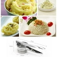 thumbnail image 4 of Wweixi Potato Mashers Ricers Kitchen Cooking Cutter Stainless Vegetable Fruit Press Maker Steel Pressure Mud Garlic Presser Vegetable Fruit Press Maker, 4 of 9