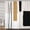 Yellow, variant on Abstract Modern Shower Curtain for Bathroom, Cute Geometric Minimalist Black and White Fabric Shower Curtains Set, Retro Beige Yellow Tan Mid Century Restroom Decor Accessories with Hooks (60X70)