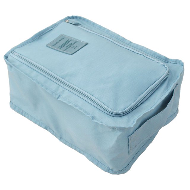 Bolsa De Zapatos Bolsas de zapatos Bolsas de almacenamiento de cosméticos de viaje impermeables para acampar (azul claro) Ehuebsd Para Estrenar