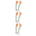 thumbnail image 3 of Sonducket 1 par de calcetines a rayas hasta la rodilla transpirabilidad calcetín fácil de combinar calcetín botas medias para disfraz de fiesta Type1 NO1 Sonducket CBP288834, 3 of 6