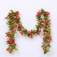thumbnail image 4 of opvise 220cm Fake Flower Vines Not Wither Decorative Artificial Rose Flowers Vine DIY Wedding Garland Accessories for Daily Life Pink, 4 of 7