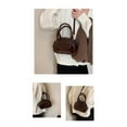 thumbnail image 5 of FENOHREFE 2024 NEW Leather Bag Waterproof Handbag for Girl Women Large Capacity Vintage Soft PU Bag Fashion Crossbody Bag, 5 of 8
