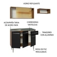 thumbnail image 4 of Cocina Integral Completa Modular Madesa Emilly Con Tarja MN 06, 4 of 10