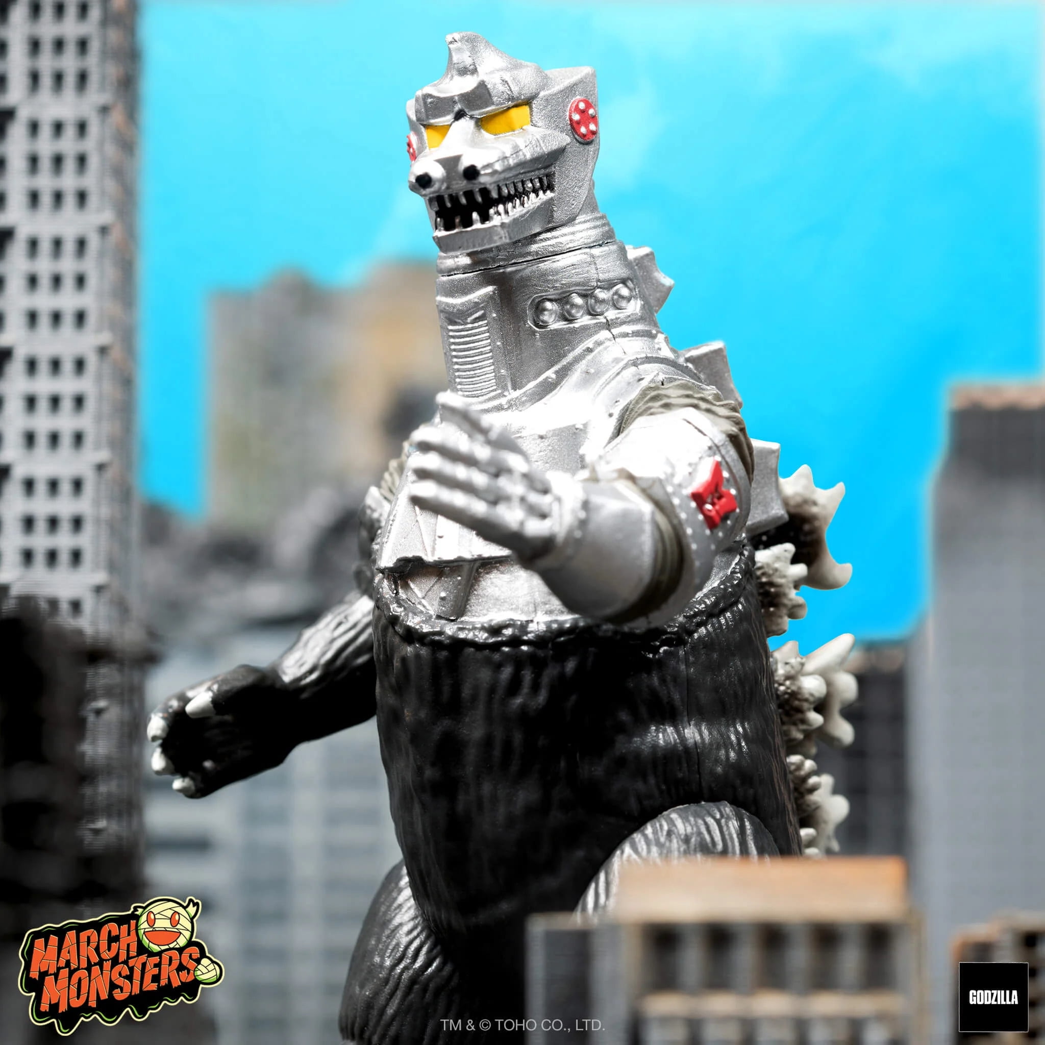 その他 SILVERKANO TOY Mechakaiju V1 2nd Super7 Toho Deluxe Super Kaiju Mechagodzilla '93 Action Figure Toy
