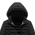 thumbnail image 6 of Chiccall Mens Colorblock Qulited Puffer Jackets with Detachable Hood & Zipper Pockets Winter Warm Outdoor Thick Zip Up Insulated Padded Coat, 6 of 8