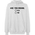 thumbnail image 2 of OXI Hoodie Sweatshirt - Basic Casual Hoodie for Men's and Women Fleece Hoodie Long Sleeve - White Small, 2 of 3