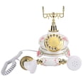 thumbnail image 4 of Teléfono antiguo con disco giratorio, Teléfonos antiguos con disco giratorio Estilo campestre Auricular vintage Auricular con dial giratorio Innovación moderna, 4 of 11
