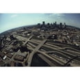 thumbnail image 2 of Fisheye Aerial View Of The Complex Concrete Ribbons Dividing And Merging In Los Angeles. Ca. 1973-75. History, 2 of 2