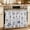 Gray, variant on Farmhouse Vintage Oven Skirt Curtain 27"Wx20"L, Waterproof Ruffled Stove Cover Skirt with 8 Ribbon Ties, Country Cotton Book Butterfly Art Decorative Oven Door Curtain for Kitchen Dishwasher Cabinet