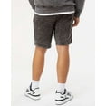 thumbnail image 3 of Independent Trading Co. - Mineral Wash Fleece Shorts - PRM50STMW - Black - Size: XL, 3 of 5