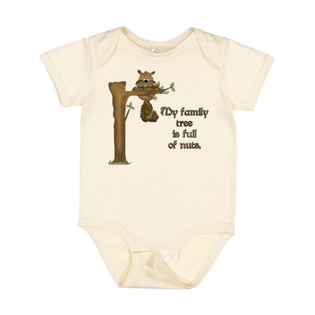 

Inktastic My Family Tree is Full of Nuts Gift Baby Boy or Baby Girl Bodysuit