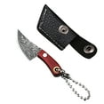 thumbnail image 2 of EDHITNR Mini Pocket Knife Keychain, Forged Vanadium Alloy Steel Portable Keychain Knife, Multipurpose Mini Chef Knife for Fruit Cutting Camping Outdoor EDC Accessory, 2 of 4