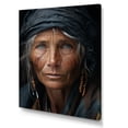 thumbnail image 2 of Designart "Portrait Vibrant Indian Tribal wall art I" Portrait Canvas Print, 2 of 5