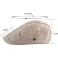 thumbnail image 4 of Summer Mesh Hat Men Women Berets,Beret Cap Men Summer Breathable,Flat Cap Men Vintage Flat Caps, 4 of 5