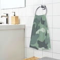 thumbnail image 3 of Yayeee 100% Cotton Hand Towels for Bathroom 16" x 28" Soft Absorbent Kitchen Towel, Forest Camouflage Pattern, 3 of 7