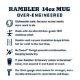 thumbnail image 4 of Taza YETI Rambler, apilable, 414 ml, con aislamiento al vacío, inoxidable, 4 of 8