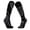 Black Gray, variant on Stretchy Ski Socks Men Women Knee High Thermal Athletic Socks Compression Shock Absorption Winter Socks for Snowboarding Hiking Hunting