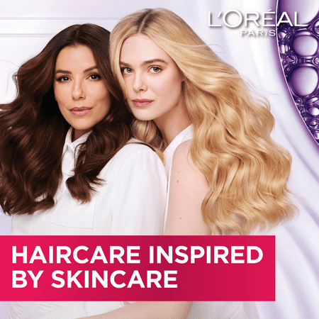 L'Oreal Paris Elvive Hyaluron Plump Hydrating Shampoo, Conditioner, and Wonder Water Set with Hyaluronic Acid, 26.5 fl oz