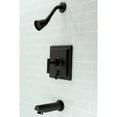 thumbnail image 3 of Kingston Brass Manhattan Single-Handle Tub and Shower Faucet Oil Rubbed Bronze Oil Rubbed, 3 of 5