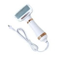 thumbnail image 2 of Travel Hair Dryer Qwtwty Portable Pet Hair Dryer with Brush, 3 Temperatures, Portable Quiet 2 in 1 Pet Hair Dryer, Suitable for Small And Medium Pet on Clearance, 2 of 7