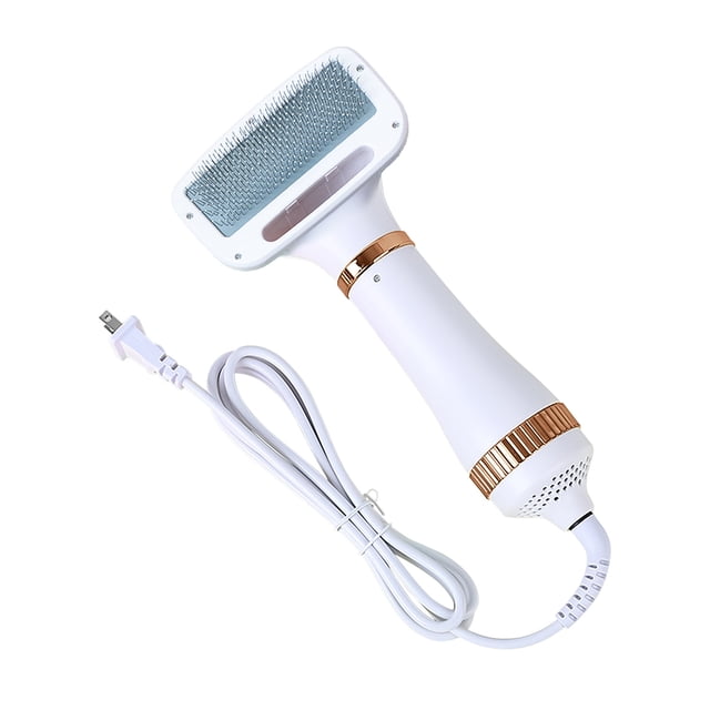 Hair Dryer Brush Dog Hair Dryer Portable Brush Pet Hair Dryer 3-Temperature Portable Silent 2-In-1 Pet Hair Dryer, Suitable for Small And Medium-Sized Pets