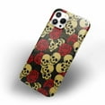 thumbnail image 4 of Tobelint Case for iphone 12 Pro Max,Skull Lovers Rose Pattern Case with Side Print,Slim Bumper Full Cover, 4 of 5
